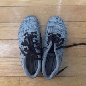 NOBULL Artic Ivy Trainer CrossFit gym shoes in a grey striped pattern